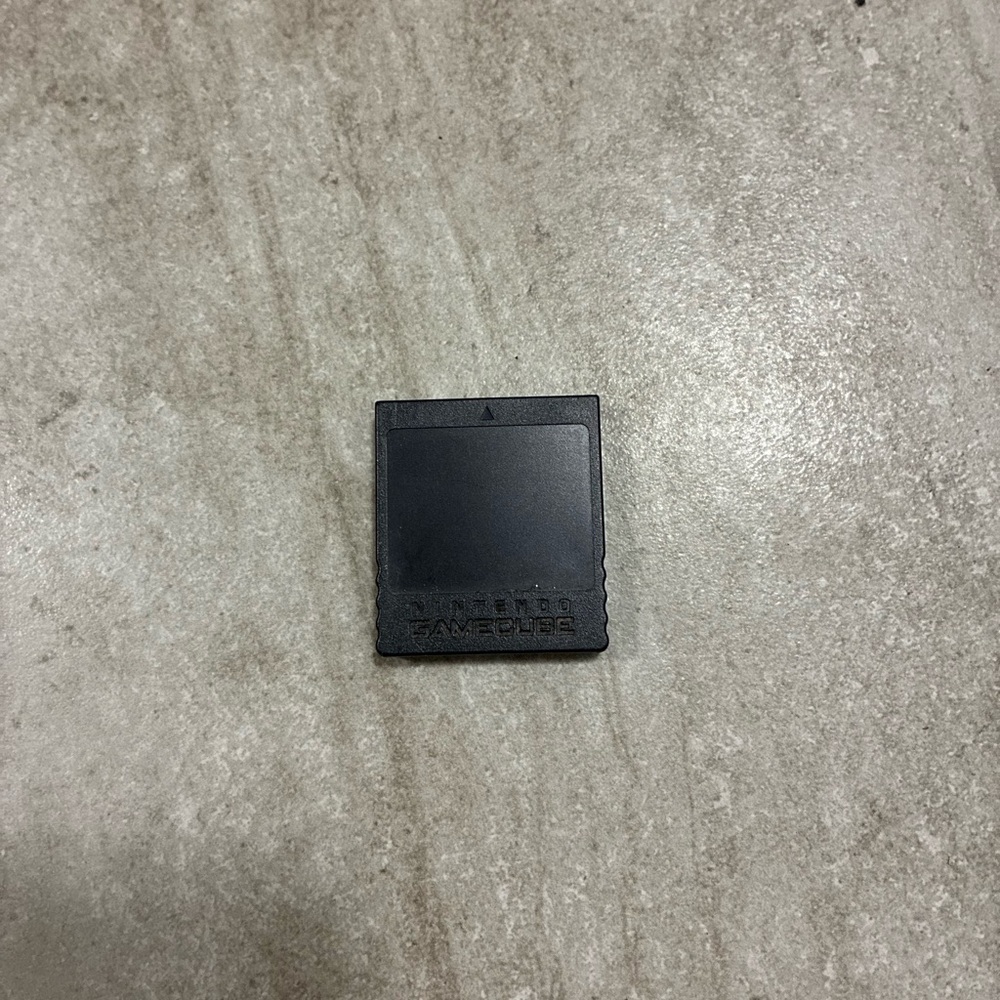 Nintendo GameCube Black Video Game Card Cartridge